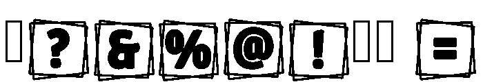 Square Party Regular Font OTHER CHARS