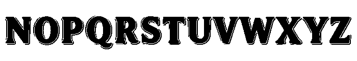 Square Plastic Font LOWERCASE