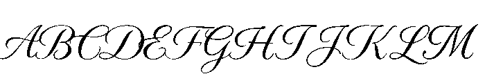 Square Town Italic Font UPPERCASE