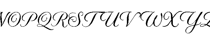 Square Town Italic Font UPPERCASE
