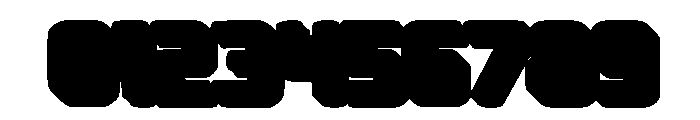 Squarvia Extrude Regular Font OTHER CHARS