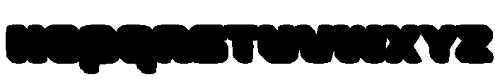 Squarvia Extrude Regular Font LOWERCASE