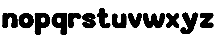 Squidgey Boo Font LOWERCASE