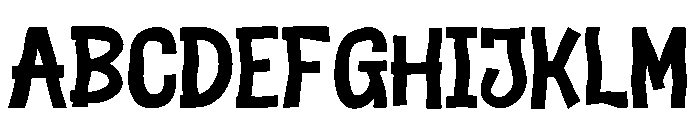 Squiler Munchis Font UPPERCASE