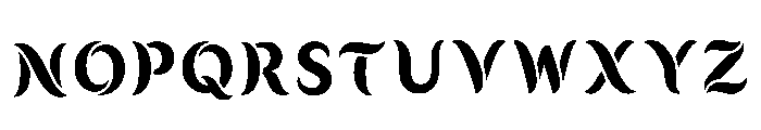 Squircle Regular Font UPPERCASE
