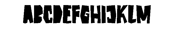 Squirl Font UPPERCASE