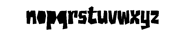 Squirl Font LOWERCASE