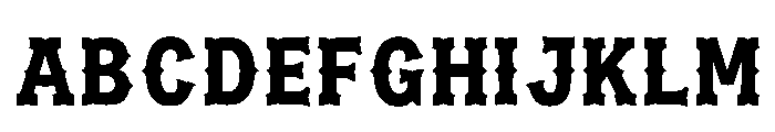 Squirrel Regular Font UPPERCASE