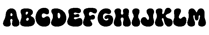 Squishi Font UPPERCASE