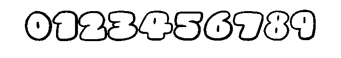 Squishy Bubble By Squee Regular Font OTHER CHARS