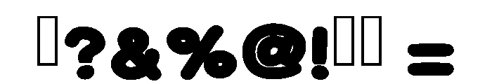 Squishy Monster Regular Font OTHER CHARS