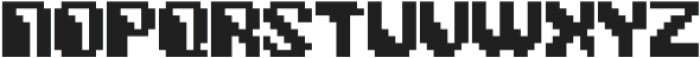 Square Byte Regular otf (400) Font UPPERCASE