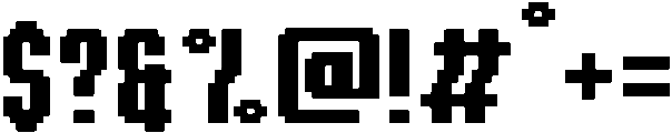 Square Regular otf (400) Font OTHER CHARS
