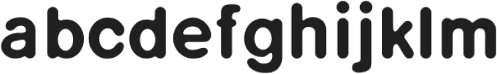 SquareTalk-Regular otf (400) Font LOWERCASE