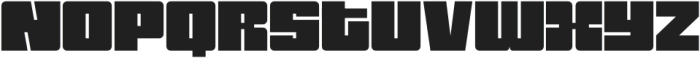 Squarisp Black otf (900) Font UPPERCASE