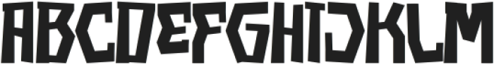 Squeid Gameis Regular otf (400) Font UPPERCASE
