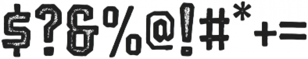 Squiborn Stamp otf (400) Font OTHER CHARS
