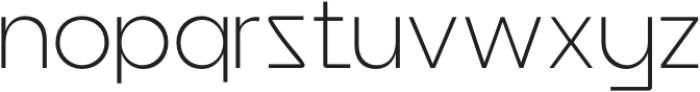 Squid GT display ExtraLight otf (200) Font LOWERCASE