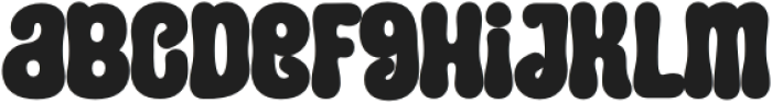 Squid Junkie Bold otf (700) Font LOWERCASE