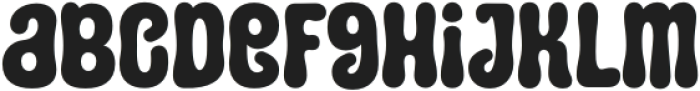 Squid Junkie Regular otf (400) Font LOWERCASE