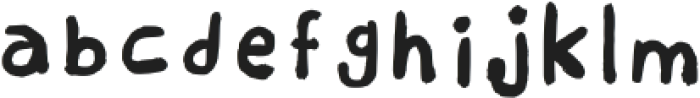 Squid Regular otf (400) Font LOWERCASE