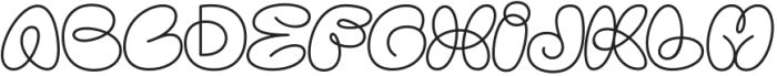 SquidPop-Regular otf (400) Font LOWERCASE