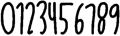 Squiggle Bold otf (700) Font OTHER CHARS