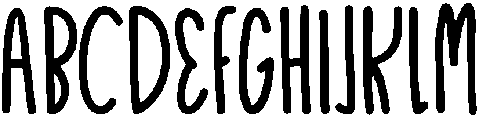 Squiggle Bold otf (700) Font UPPERCASE