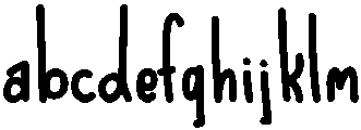 Squiggle Bold otf (700) FONT