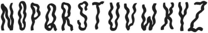 Squiggle Font Regular otf (400) Font UPPERCASE