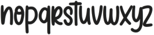 Squigglyne Bold otf (700) Font LOWERCASE