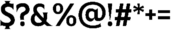 Squire Almond Regular otf (400) Font OTHER CHARS