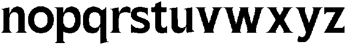 Squire Almond Regular otf (400) Font LOWERCASE