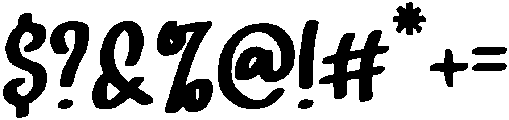Squishy-Regular otf (400) Font OTHER CHARS