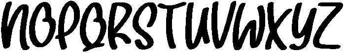 Squishy-Regular otf (400) Font UPPERCASE