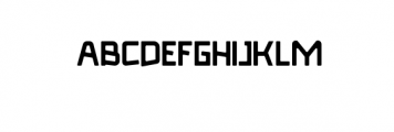 Square.otf Font UPPERCASE