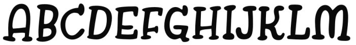 Squirty Regular Font UPPERCASE