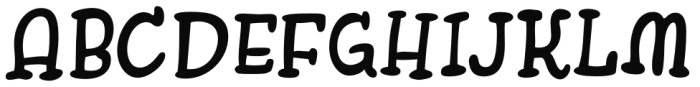 Squirty Regular Font LOWERCASE