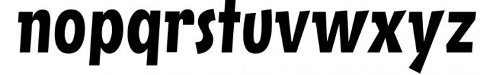 Squick Font LOWERCASE