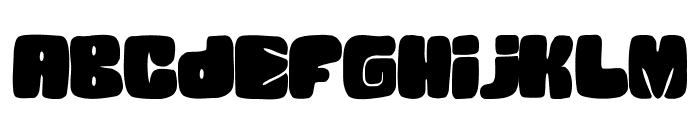 SQUANDED-Black Font LOWERCASE