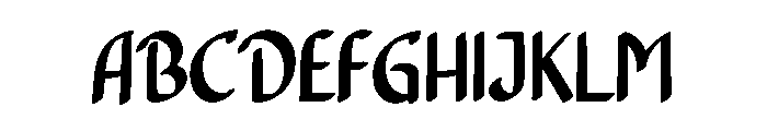 SQUIRELL Font UPPERCASE