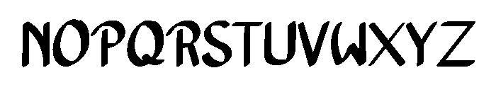 SQUIRELL Font UPPERCASE