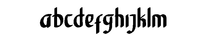 SQUIRELL Font LOWERCASE