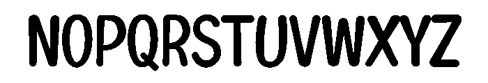 Squad Goals Font UPPERCASE