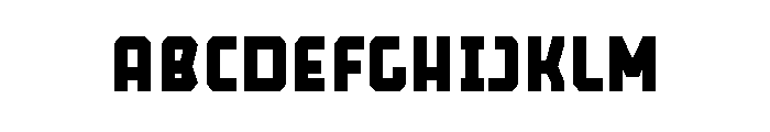 Squanch Font UPPERCASE