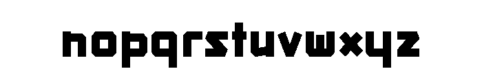Squanch Font LOWERCASE