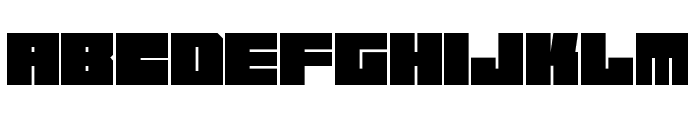 Square Chunks Font LOWERCASE