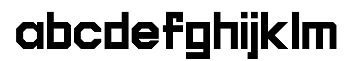 Square Regular Font LOWERCASE
