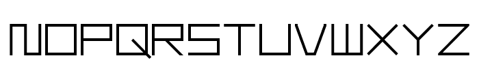 Square Space Font UPPERCASE