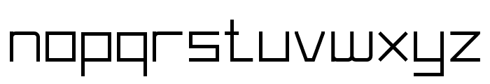 Square Space Font LOWERCASE